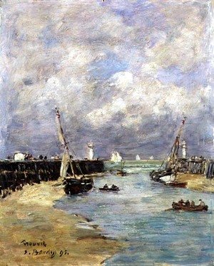 Low Tide at Trouville 1895