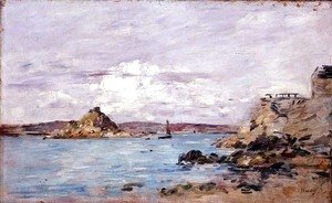 Eugène Boudin - The Bay of Douarnenez c.1895-97