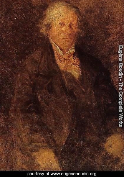 Portrait of the Artist's Father (Leonard-Sebastien Boudin)