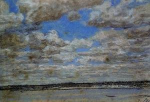 Eugène Boudin - Fine Weather, White Clouds