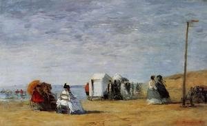 Eugène Boudin - Beach Scene I