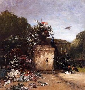 Eugène Boudin - The Garden