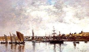 Eugène Boudin - Camaret, the Port