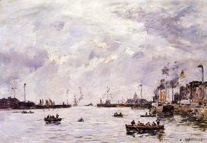 Eugène Boudin - Le Havre, the Outer Port