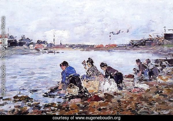 Laundresses on the Banks of the Touques VI