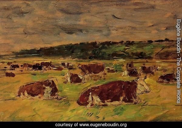 Cows in the Pasture I