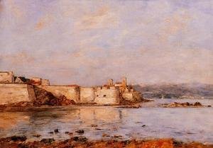 Eugène Boudin - The Harbor of Antibes