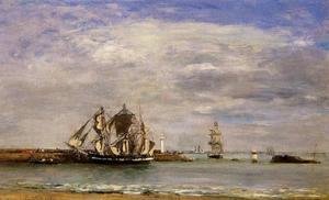 Trouville, the Jettys, High Tide I