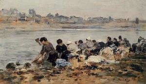 Laundresses on the Banks of the Touques XV