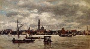 Eugène Boudin - Antwerp, the Port