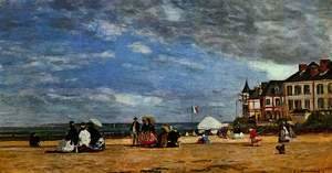 The beach at Trouville 2