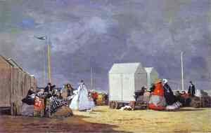 Eugène Boudin - Approaching Storm 1864