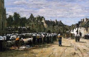 The Lock at Trouville 1894