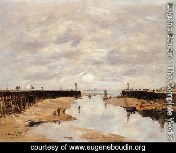 Eugène Boudin - The Port 1886