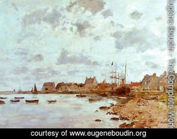 Eugène Boudin - The Port at Deauville 2