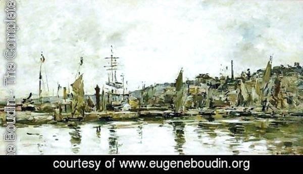 Eugène Boudin - The port of Bordeaux 2