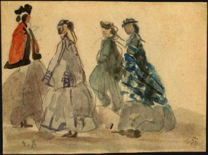 Four Women at Trouville