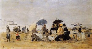 Trouville, Beach Scene XII