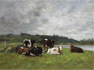 Vaches Au Paturage 4