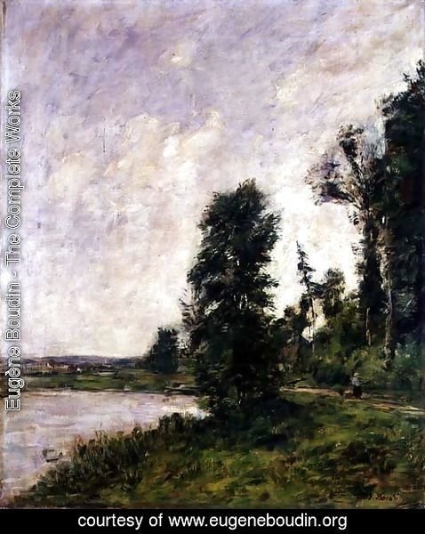 Along the Touques, c.1890-91