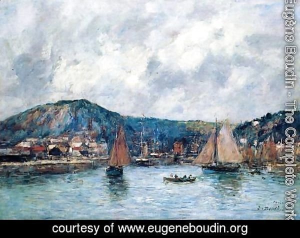 Eugène Boudin - Cherbourg, 1883