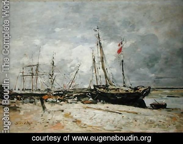 Eugène Boudin - Le Crotay 1891