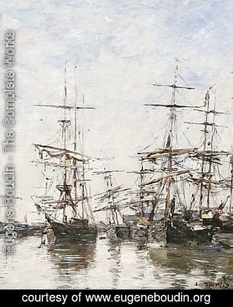 Eugène Boudin - Le Port 1886