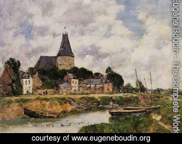 Eugène Boudin - Quittebeuf 1893