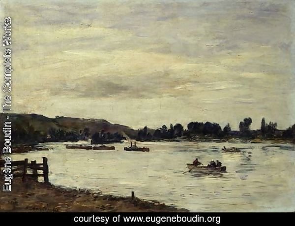 The Seine near Rouen 1895