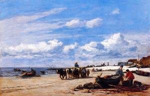 Eugène Boudin - In the Vicinity of Honfleur