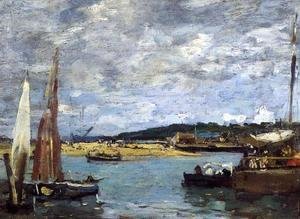 Eugène Boudin - The Ferry to Deauville