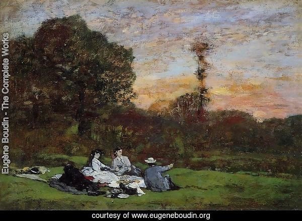 Luncheon on the Grass, the Family of Eugene Manet