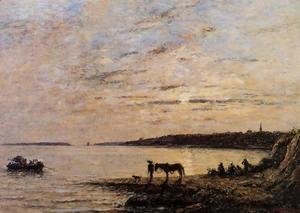 Eugène Boudin - Brest, the Harbor