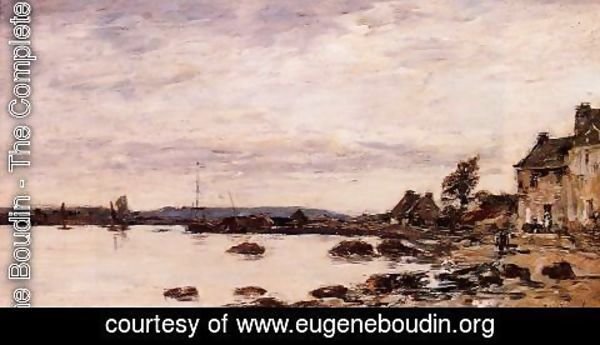 Eugène Boudin - Breton Shoreline
