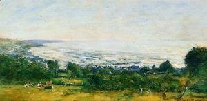 Eugène Boudin - The Trouville Heights