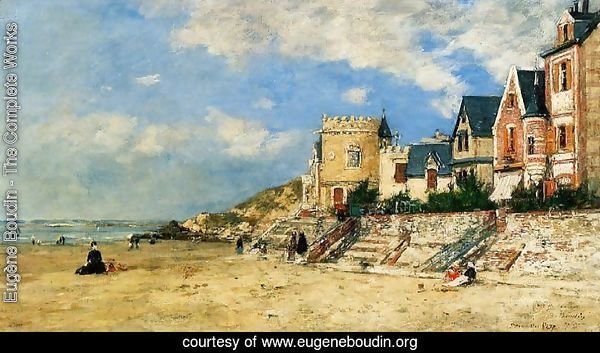 The Tour Malakoff and the Trouville Shore