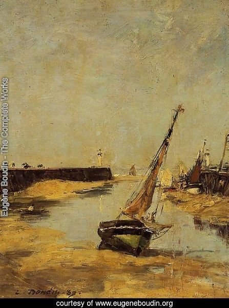 Trouville, the Jettys, Low Tide I