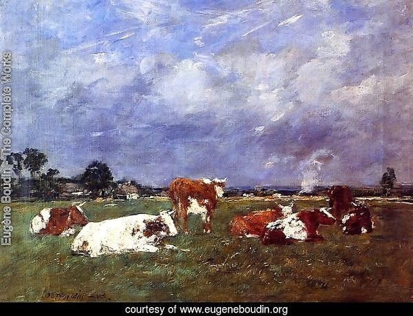 Cows in the Pasture