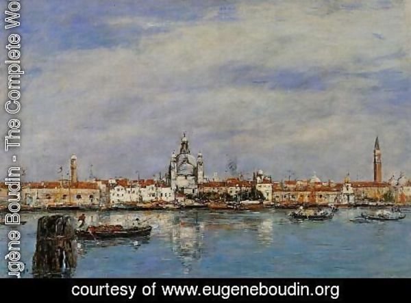 Eugène Boudin - Venice, the Grand Canal