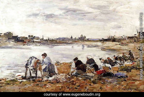 Laundresses on the Banks of the Touques IV