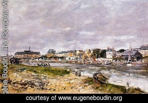Eugène Boudin - The Port of Trouville