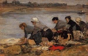 Laundresses on the Banks of the Touques XI