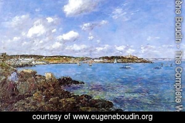 Eugène Boudin - The Bay of Douarnenez I