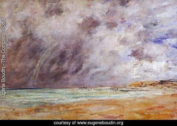 Le Havre, Stormy Skies over the Estuary