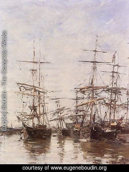 Eugène Boudin - The Port