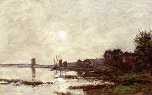 Eugène Boudin - Inlet at Faou