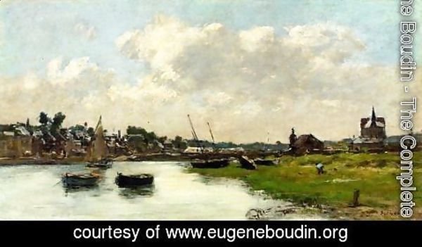 Eugène Boudin - The Port of Trouville III