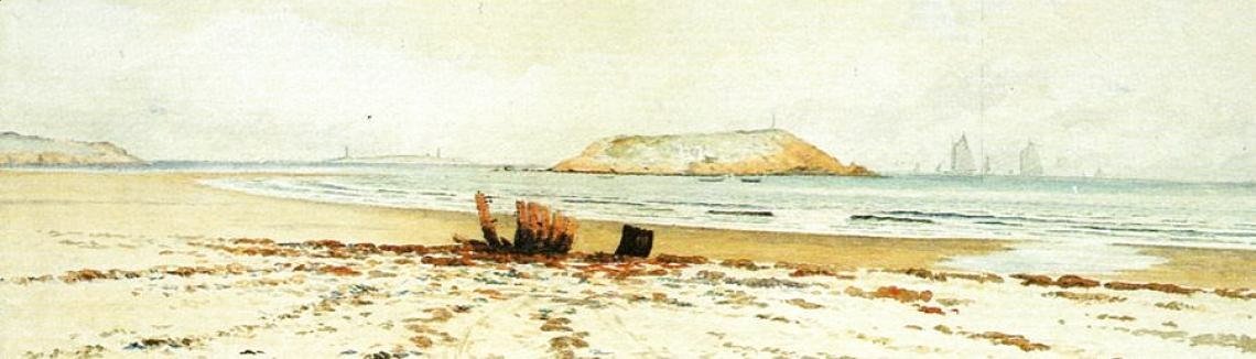Eugène Boudin - Harbor Scene