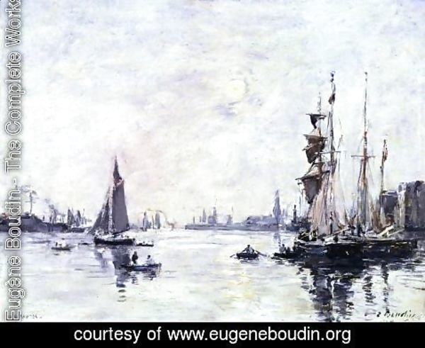 Eugène Boudin - Le Havre, l'Avant-Port I 2