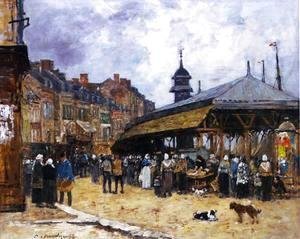 Market at Trouville II